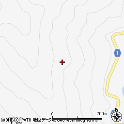 愛知県北設楽郡豊根村富山保気周辺の地図