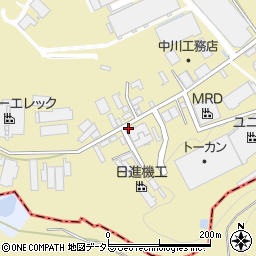 愛知県瀬戸市山の田町92周辺の地図