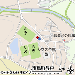 兵庫県丹波市市島町与戸3114周辺の地図