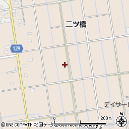 愛知県愛西市町方町周辺の地図