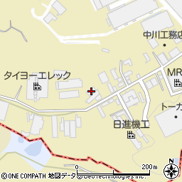愛知県瀬戸市山の田町153周辺の地図