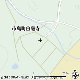 兵庫県丹波市市島町白毫寺98周辺の地図