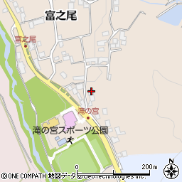 滋賀県犬上郡多賀町富之尾1405-2周辺の地図