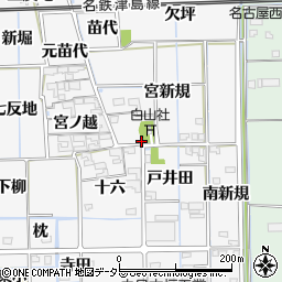 愛知県あま市木折宮新規24周辺の地図