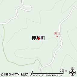 愛知県豊田市押井町周辺の地図