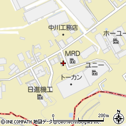 愛知県瀬戸市山の田町100周辺の地図