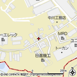 愛知県瀬戸市山の田町91-3周辺の地図