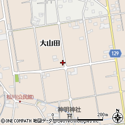 愛知県愛西市町方町大山田66周辺の地図