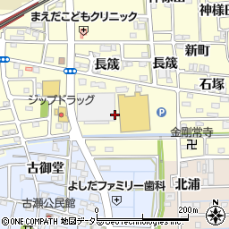 愛知県愛西市勝幡町小玉出周辺の地図