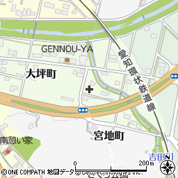 愛知県瀬戸市大坪町176周辺の地図