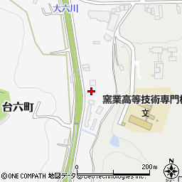 愛知県瀬戸市台六町552周辺の地図