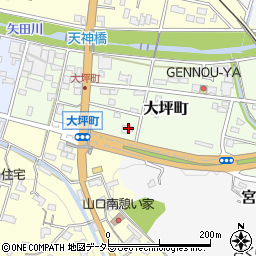 愛知県瀬戸市大坪町215周辺の地図