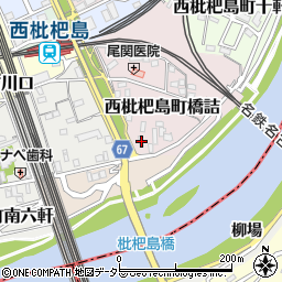 愛知県清須市西枇杷島町橋詰56周辺の地図
