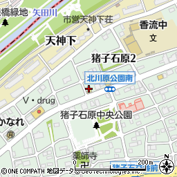 キャナリィ・ロウ名東店周辺の地図