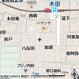 岐阜信用金庫美和支店周辺の地図