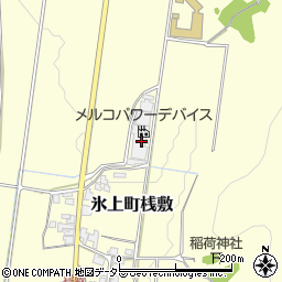 兵庫県丹波市氷上町桟敷214周辺の地図