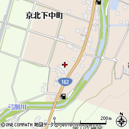 京都府京都市右京区京北下中町下河原23周辺の地図
