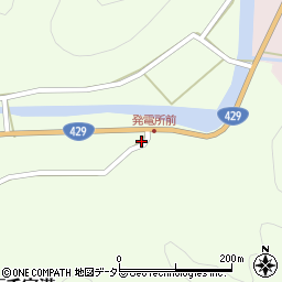 兵庫県宍粟市一宮町百千家満441-1周辺の地図