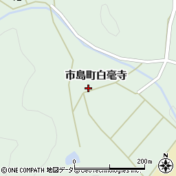 兵庫県丹波市市島町白毫寺726周辺の地図