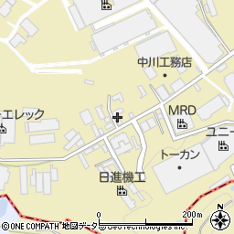 愛知県瀬戸市山の田町94周辺の地図