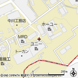 愛知県瀬戸市山の田町43-5周辺の地図