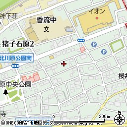 愛知県名古屋市名東区猪子石原3丁目705周辺の地図
