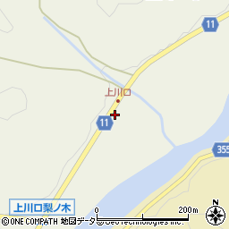 愛知県豊田市上川口町西前151周辺の地図