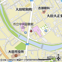 全日本建築交運一般労働組合島根県大田支部周辺の地図