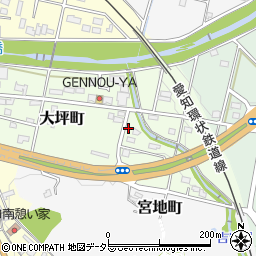 愛知県瀬戸市大坪町177周辺の地図