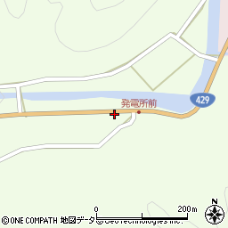 兵庫県宍粟市一宮町百千家満442周辺の地図