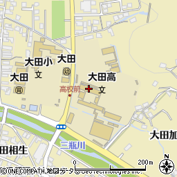 島根県　高等学校教育研究連合会周辺の地図