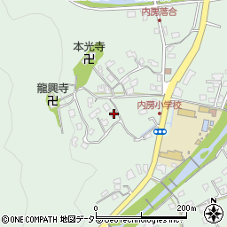 静岡県富士宮市内房3802周辺の地図