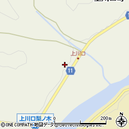 愛知県豊田市上川口町西前周辺の地図