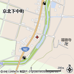 京都府京都市右京区京北下中町下河原18周辺の地図