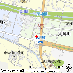 愛知県瀬戸市大坪町23周辺の地図
