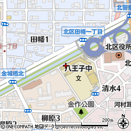 八王子地域スポーツセンター周辺の地図