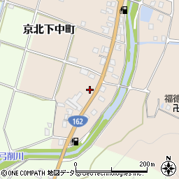 京都府京都市右京区京北下中町下河原22周辺の地図