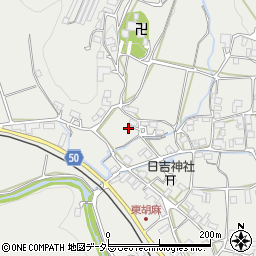 京都府南丹市日吉町胡麻熊周辺の地図