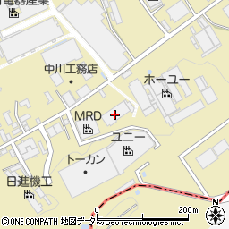 愛知県瀬戸市山の田町102周辺の地図