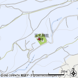 玉光神社　根府川道場周辺の地図