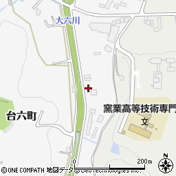 愛知県瀬戸市台六町532-4周辺の地図