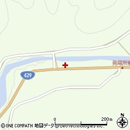 兵庫県宍粟市一宮町百千家満372-1周辺の地図