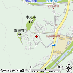 静岡県富士宮市内房3803周辺の地図