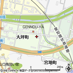 愛知県瀬戸市大坪町183-5周辺の地図