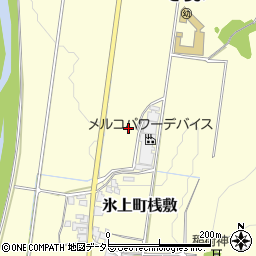 兵庫県丹波市氷上町桟敷200周辺の地図