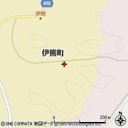 愛知県豊田市伊熊町豆生周辺の地図