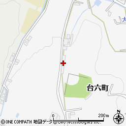 愛知県瀬戸市台六町305-2周辺の地図
