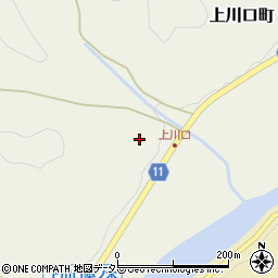 愛知県豊田市上川口町西前177周辺の地図