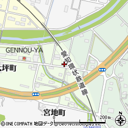 愛知県瀬戸市大坪町144周辺の地図