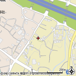 静岡県富士市一色641周辺の地図